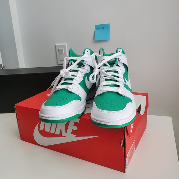 Nike Dunk High Stadium Green White - Picture 3 of 3